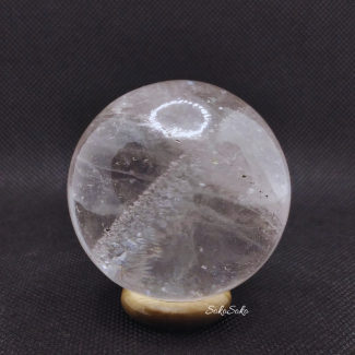 Natural Clear Quartz Sphere