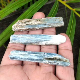 Blue Kyanite Raw Blades - SokoSokoltd