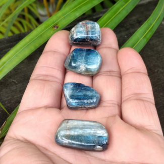 Natural Blue Kyanite Tumbles - SokoSokoltd- Mauritius