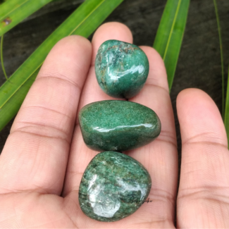 Natural Fuschite Tumbles - SokoSokoltd- Mauritius