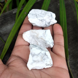 Natural Howlite Rough - SokoSokoltd - Mauritius