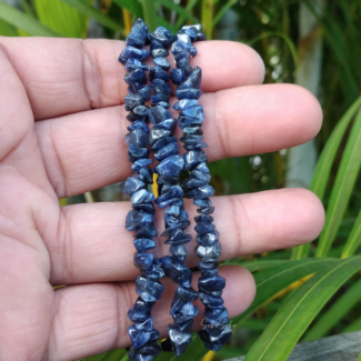 Sodalite Chips Bracelet - SokoSokoltd