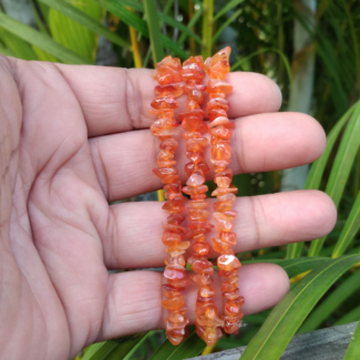Carnelian Chips Bracelet - SokoSokoltd