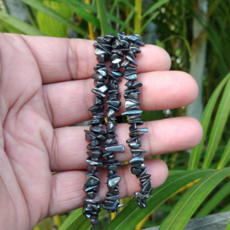 Hematite Chips Bracelet - SokoSokoltd
