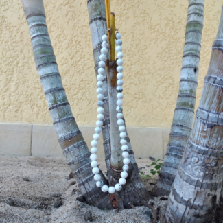 Howlite Beads Necklace - SokoSokoltd