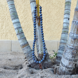 Lapis Lazulli Beads Necklace - SokoSokoltd