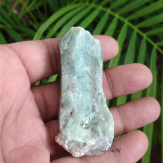 Natural Aquamarine Raw Mineral Specimen