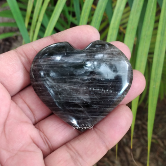 Natural Moonstone Heart