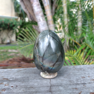 Natural Labradorite Egg