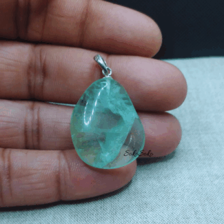 Green Fluorite Pendant
