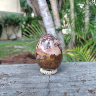 Rhodonite Egg - SokoSokoltd