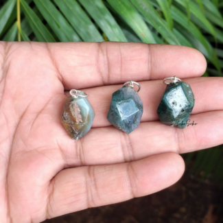 Bloodstone Pendants - SokoSokoltd