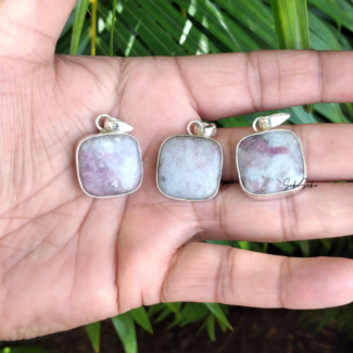 Kunzite Pendants - SokoSokoltd