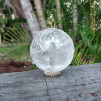 Clear Quartz Sphere - SokoSokoltd