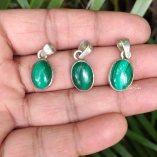 Malachite Pendants - SokoSokoltd