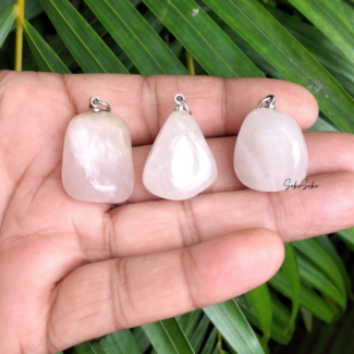 Rose Quartz Pendant - SokoSokoltd