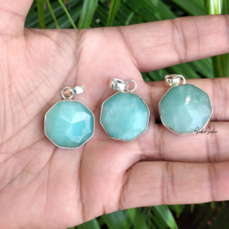 Amazonite Pendants - SokoSokoltd