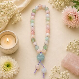 Beryl 27 Bead Mala - SokoSokoltd - Mauritius
